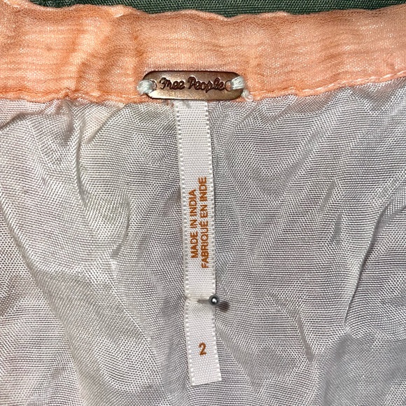 FREE PEOPLE "The In Crowd" Rainbow Maxi, Size 2, EUC - Picture 11 of 14